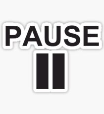Pegatina Pause - How I Met Your Mother