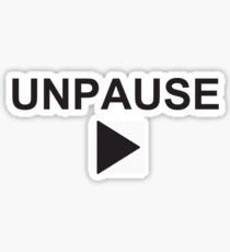 Pegatina Unpause - How I Met Your Mother