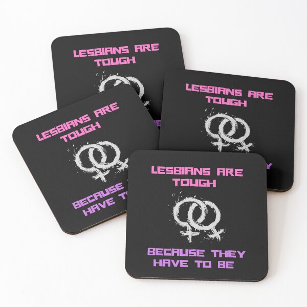 Item preview, Lesbians Are Tough designed and sold by SportyDogShop.