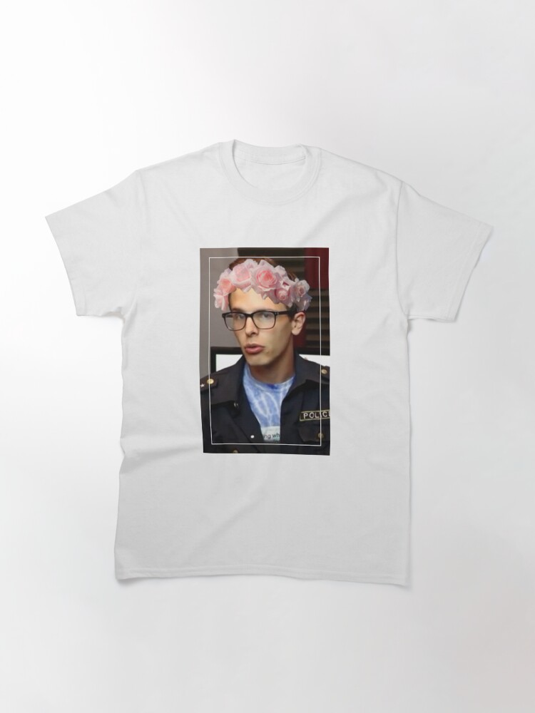 Alternate view of iDubbbzTV Flower Crown Classic T-Shirt
