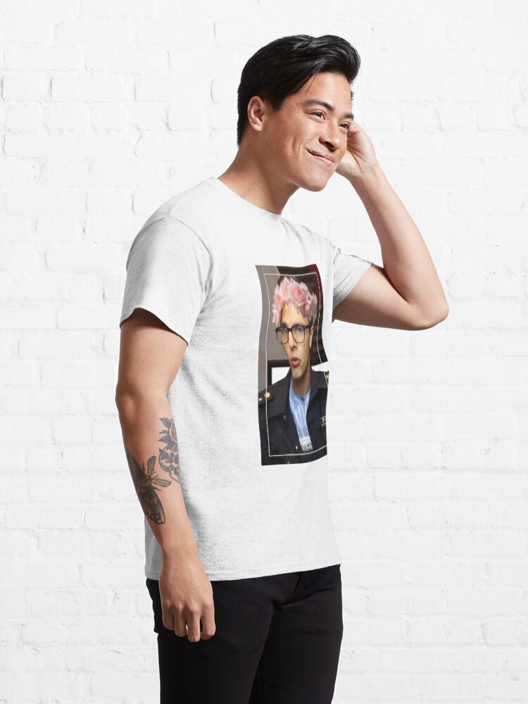Alternate view of iDubbbzTV Flower Crown Classic T-Shirt