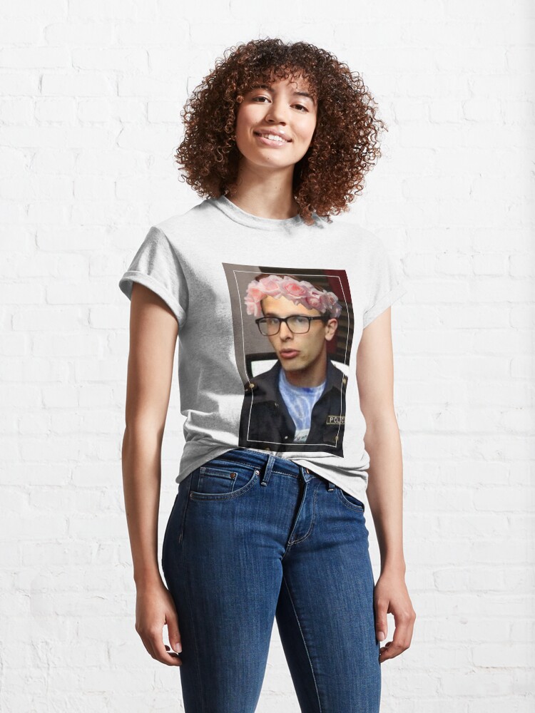 Alternate view of iDubbbzTV Flower Crown Classic T-Shirt