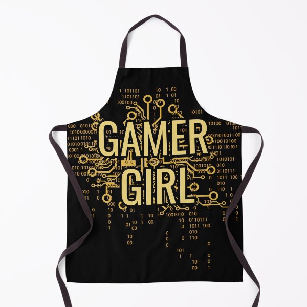 Item preview, GAMER GIRL Cyber Yellow Gold designed and sold by FutureImaging.
