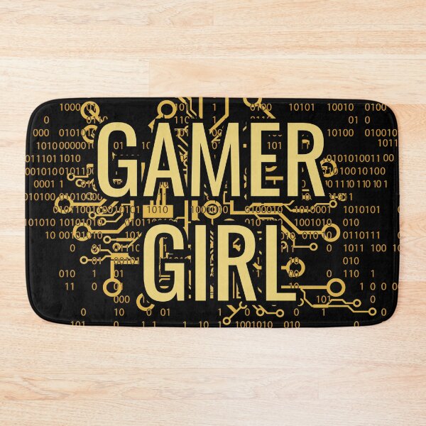 Item preview, GAMER GIRL Cyber Yellow Gold designed and sold by FutureImaging.