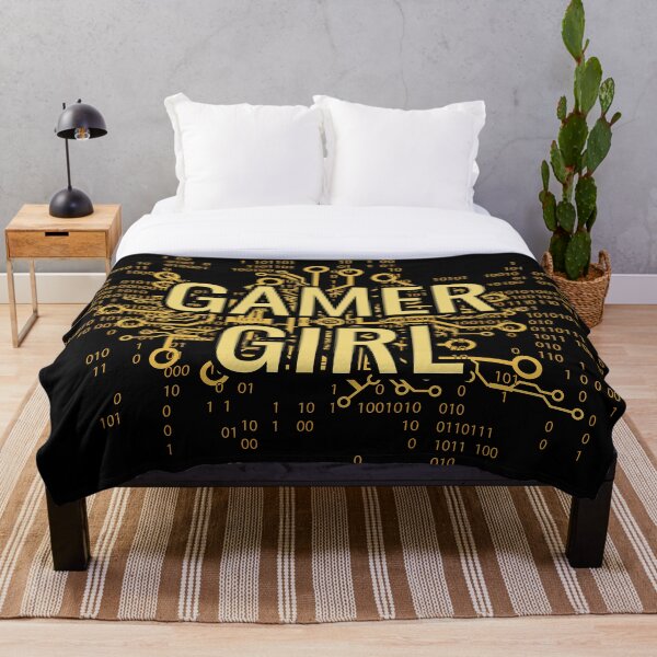 Item preview, GAMER GIRL Cyber Yellow Gold designed and sold by FutureImaging.