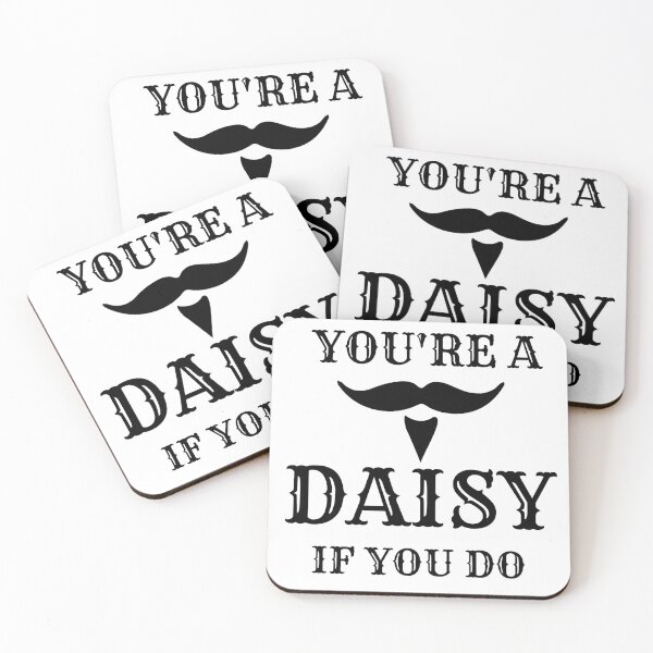 Item preview, Doc Holliday sticker, You're a Daisy if you do, Tombstone sticker designed and sold by anthemdesignco.