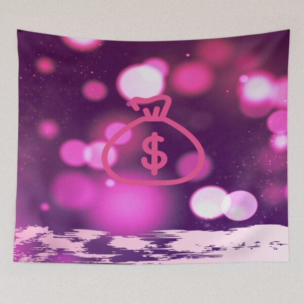 Item preview, Bolsa de dinero exuberante designed and sold by Universal Print.