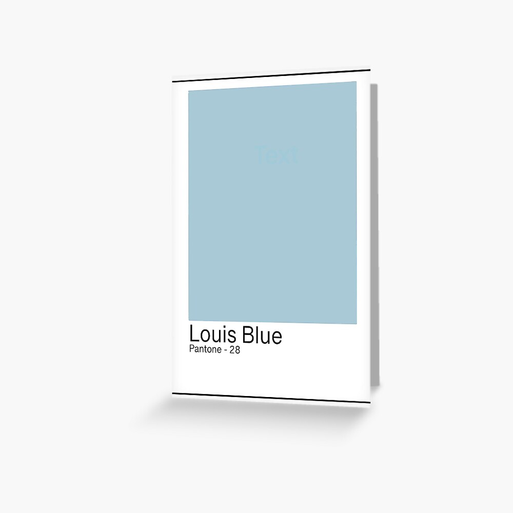 El color Louis Blue estando - 𝑰𝒇 𝒊 𝒄𝒐𝒖𝒍𝒅 𝒇𝒍𝒚