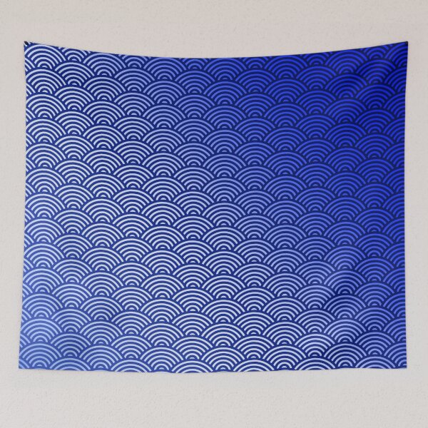 Item preview, Japanese Wave Pattern III designed and sold by Harry Draws Straws.