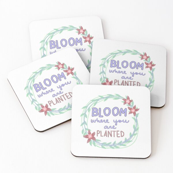 Item preview, bloom where you are planted inspirations designed and sold by kattealights.