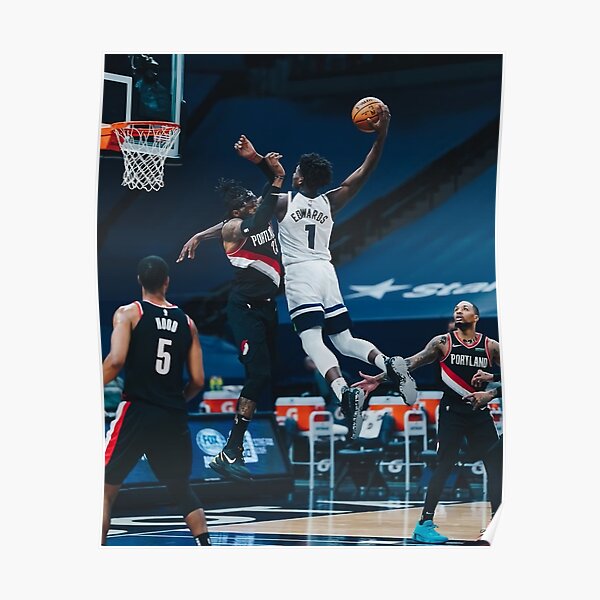 “Anthony Edwards Poster” Poster by DulceHardy | Redbubble