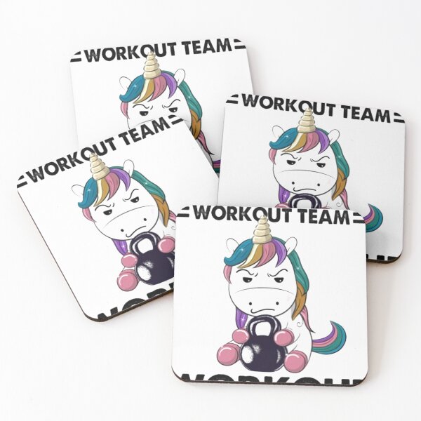 Item preview, Unicorn Workout Team designed and sold by manmoo.