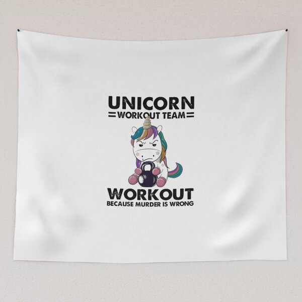 Item preview, Unicorn Workout Team designed and sold by manmoo.