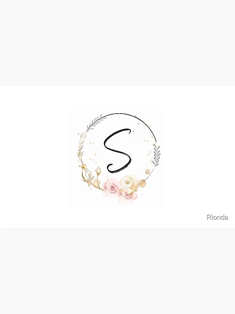 Thumbnail 4 of 4, Coffee Mug, Letter S - Roses designed and sold by Rionda.