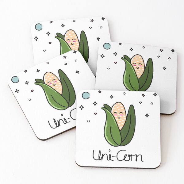 Item preview, Cute Corn. Cartoon Illustration designed and sold by FlamesandFrost.