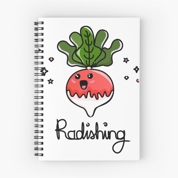 Item preview, Cute Radish. Cartoon Illustration designed and sold by FlamesandFrost.