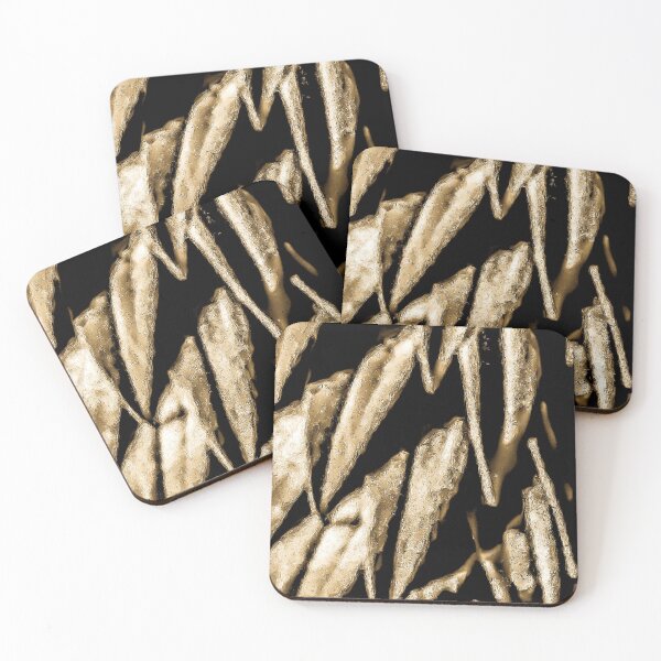 Item preview, Bush Leaves Gold designed and sold by Designs By YL.