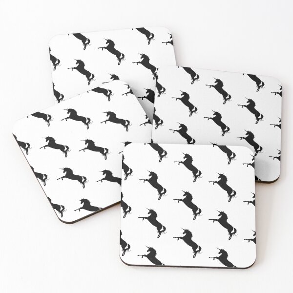 Item preview, Black unicorn - jumpy and freedom designed and sold by fabioesposito66.