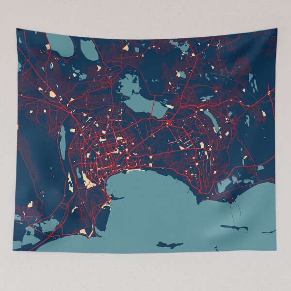 Item preview, Baku City Map of Azerbaijan - Hope designed and sold by deMAP.