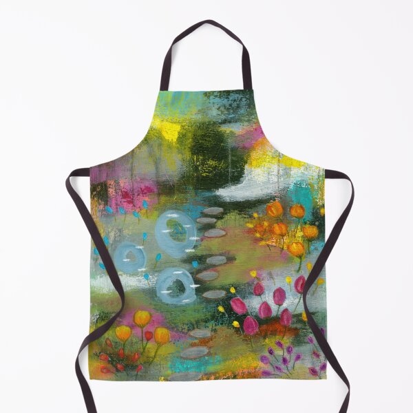 Item preview, Bright Curiosity 2, Abstract Landscape Flowers Landscape Painting designed and sold by Itaya Art.