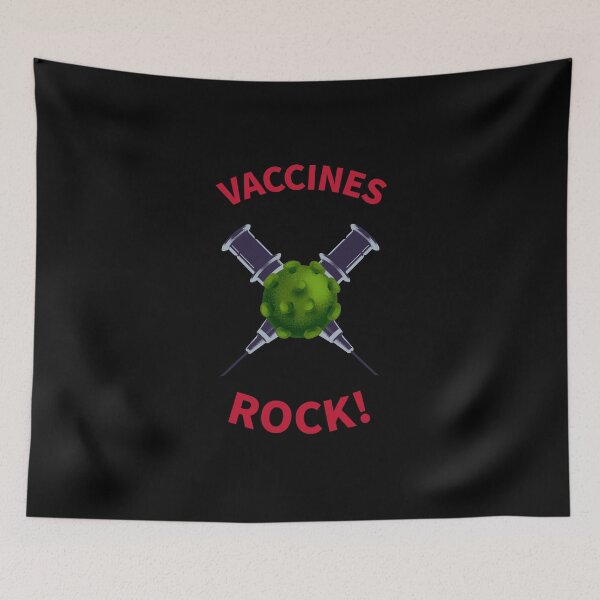 Item preview, Vaccines Rock! designed and sold by luisraultg.