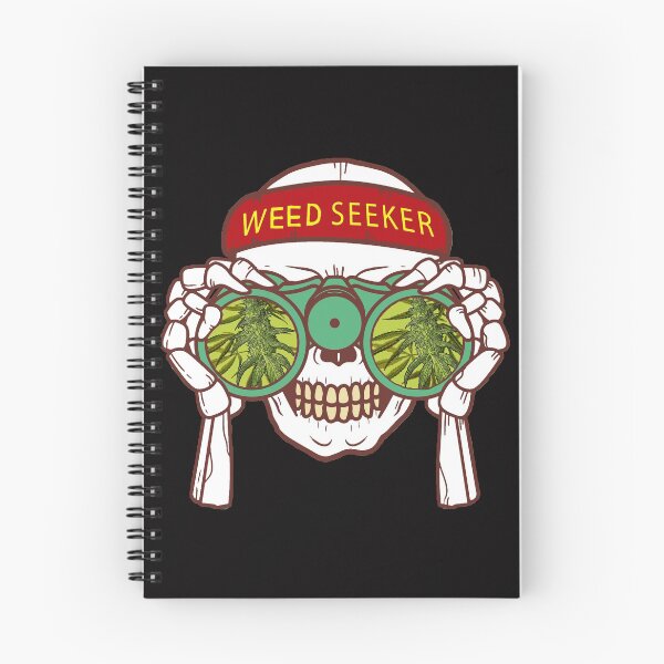 Item preview, Weed seeker Skull #2 designed and sold by Hypnotees.