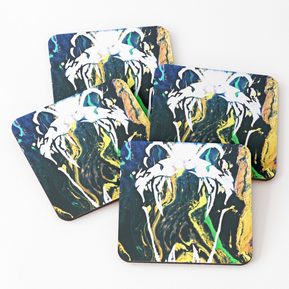 Item preview, Coasters (Set of 4) designed and sold by JavaWolfDesign.