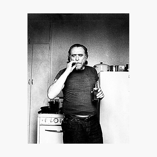 Item preview, Charles Bukowski ))(( Poet and Novelist Fan Design designed and sold by acquiesce13.