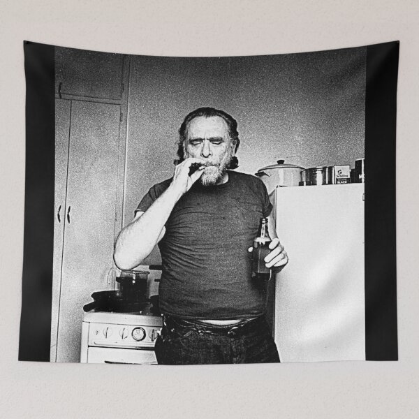 Item preview, Charles Bukowski ))(( Poet and Novelist Fan Design designed and sold by acquiesce13.