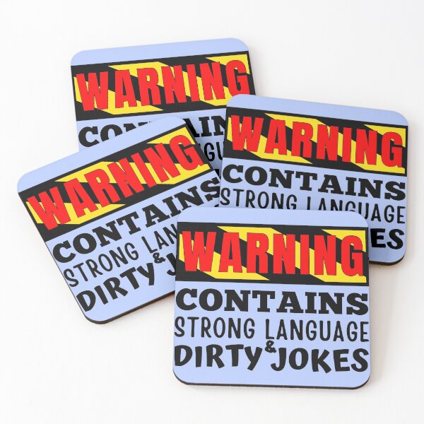Item preview, Warning foul mouthed - Contains strong language and dirty jokes designed and sold by Try-It.