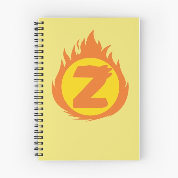 Item preview, Superhero Letter Z. Fire Insignia designed and sold by mgulin.
