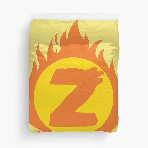 Item preview, Superhero Letter Z. Fire Insignia designed and sold by mgulin.
