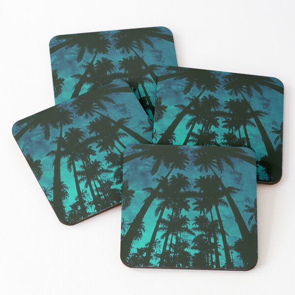 Item preview, Palm trees painted art designed and sold by cutecrazytshirt.