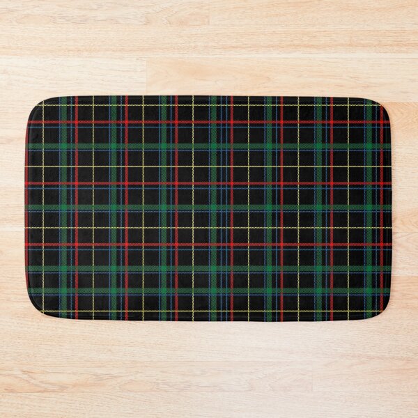 Item preview, Vintage Plaid Black Red Green Yellow designed and sold by DiscoBoogie.