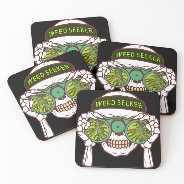 Item preview, Weed seeker Skull #3 designed and sold by Hypnotees.