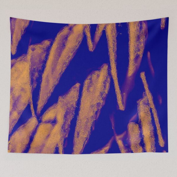 Item preview, Bush Leaves Purple And Gold designed and sold by Designs By YL.