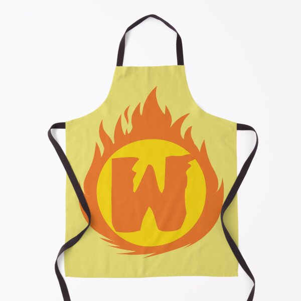 Item preview, Superhero Letter W. Fire Insignia designed and sold by mgulin.