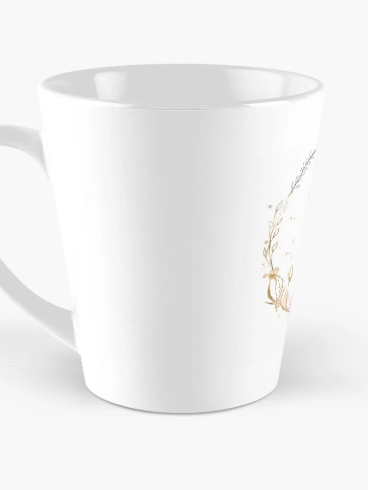 Thumbnail 3 of 4, Coffee Mug, Letter V - Roses designed and sold by Rionda.