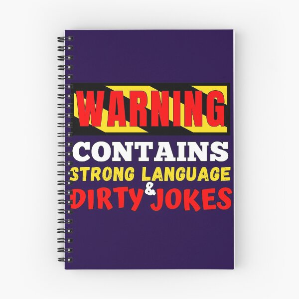 Item preview, Warning contains strong language and dirty jokes designed and sold by Try-It.