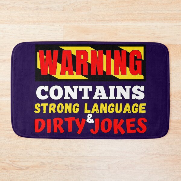Item preview, Warning contains strong language and dirty jokes designed and sold by Try-It.