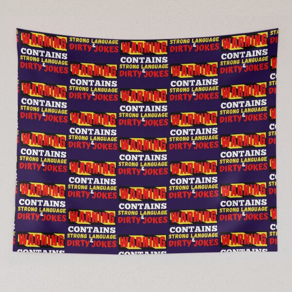 Item preview, Warning contains strong language and dirty jokes designed and sold by Try-It.