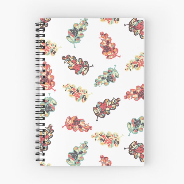 Item preview, beautiful colored leaves pattern designed and sold by rysunki-malunki.