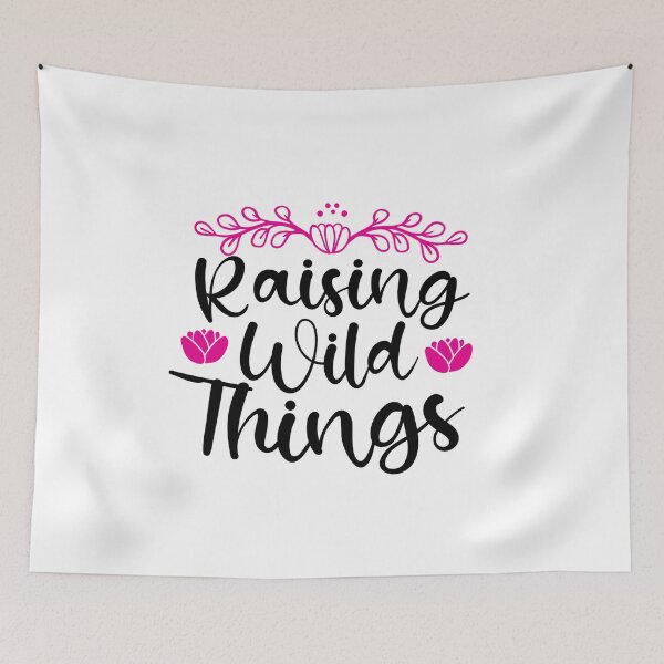 Item preview, raising wild things designed and sold by TheFlipRepublic.