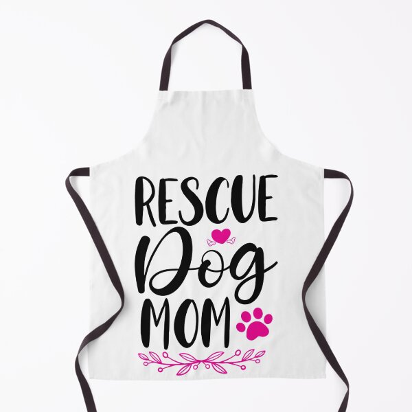 Item preview, rescue dog mom  designed and sold by TheFlipRepublic.