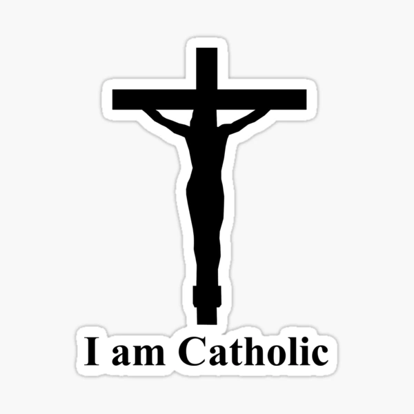 Kiss Me, I'm Catholic - Sticker 10-pack