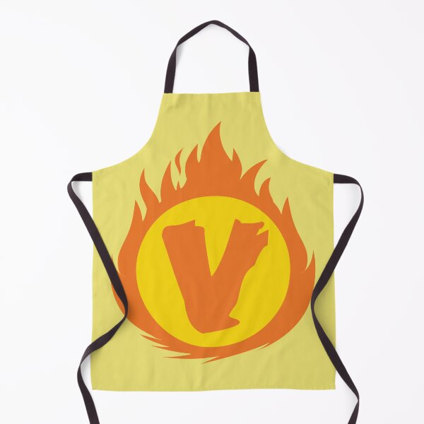 Item preview, Superhero Letter V. Fire Insignia designed and sold by mgulin.
