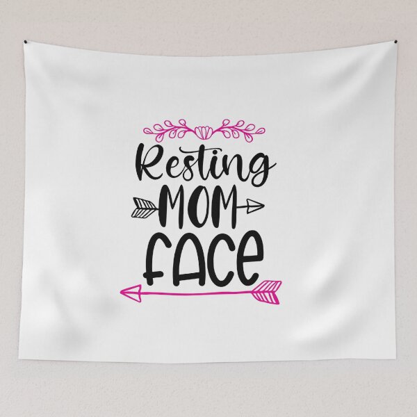 Item preview, resting mom face designed and sold by TheFlipRepublic.