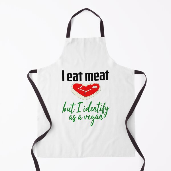 Item preview, I Eat Meat But I Identify As A Vegan designed and sold by superdumb70.