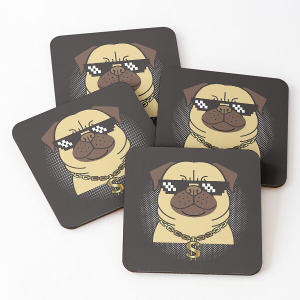 Artikelvorschau, Coole Mops-T-Shirts und Accessoires entworfen und verkauft von Johnywill1234.