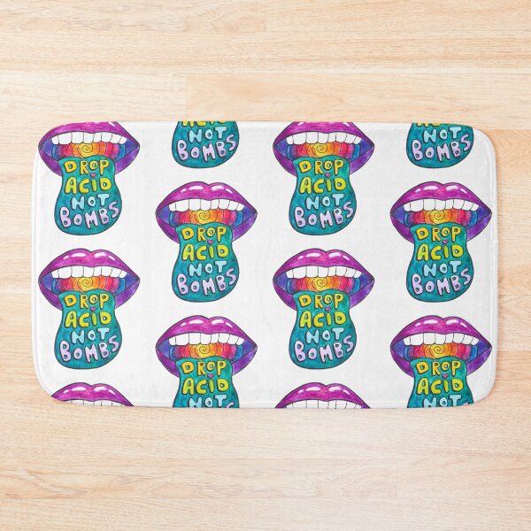 Item preview, Drop Acid Not Bombs - Purple Haze designed and sold by ArtConfused.